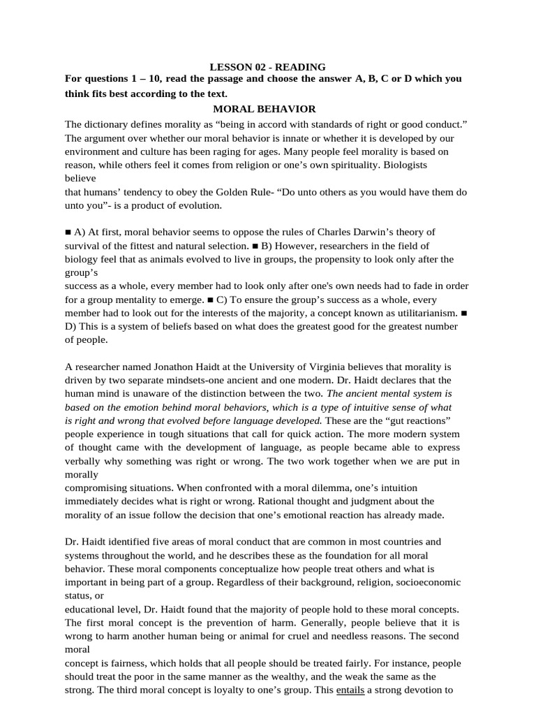 Lesson 02 | PDF