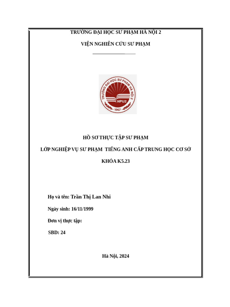 Nhi Thcs | PDF