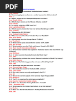 KBC Fastest Finger First Questions | PDF | Mughal Empire | Leisure