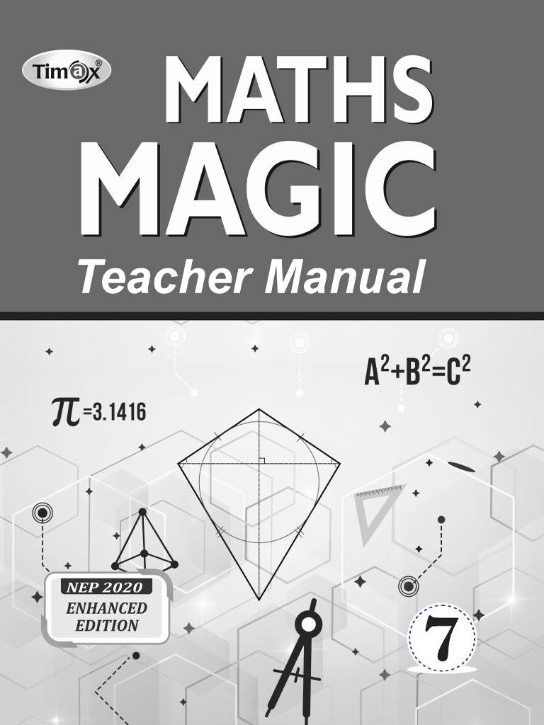 Maths Magic Answer Book 7 | PDF