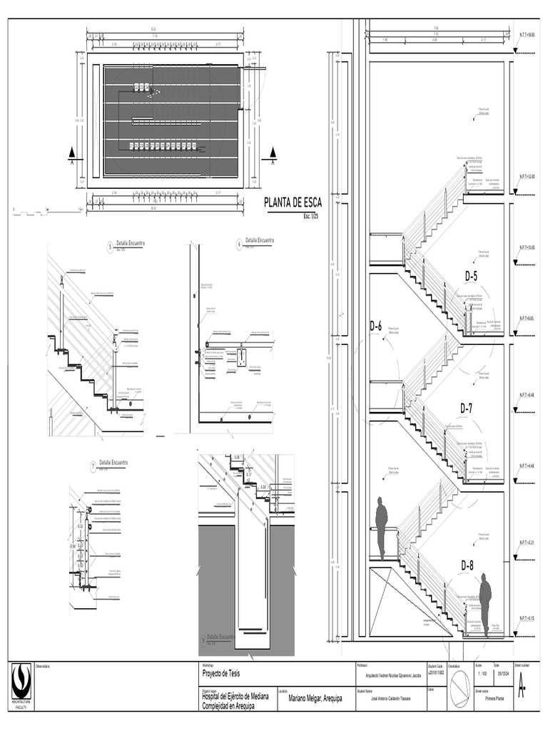 Planta de Escalera | PDF