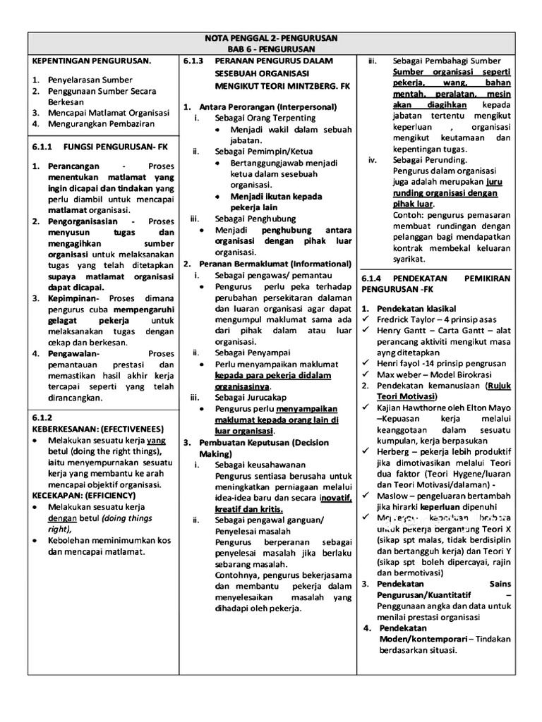 Nota PP Sem 2 | PDF