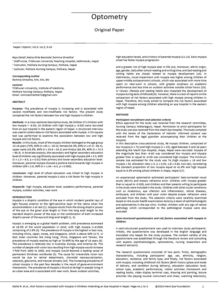 risk-factors-associated-with-myopia-in-children-attending-an-eye