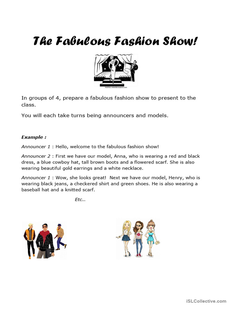 Fabulous Fashion Show | PDF