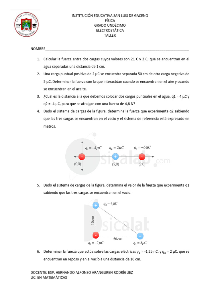 Electrostatica 071340 | PDF