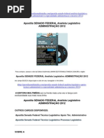 Download Apostila Senado Federal Analista Legislativo  Especialidade Administrao 2012 by Editora Multimdia SN76740395 doc pdf