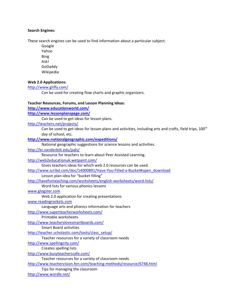 Teacher Resources PDF