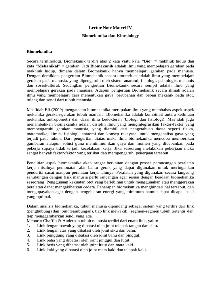 Lecture Note Materi 4 | PDF