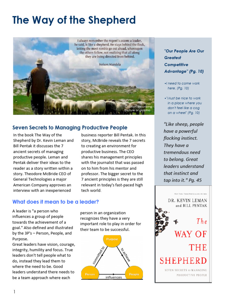 The Way of The Shepherd Leman PDF