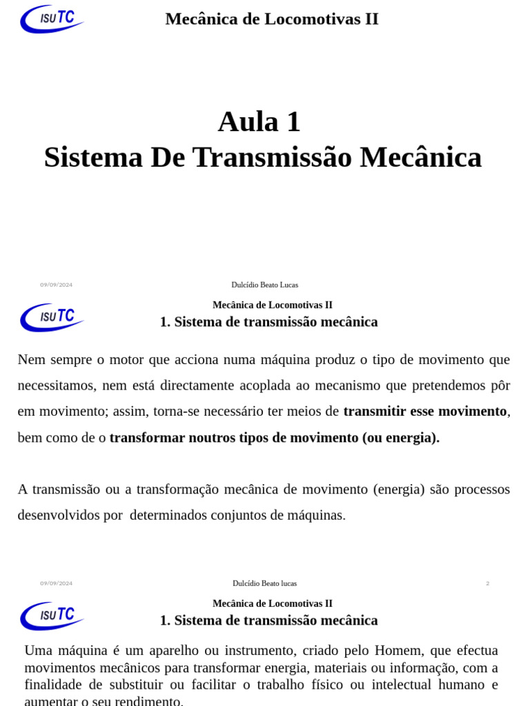 Loco II AULA 1 2 | PDF