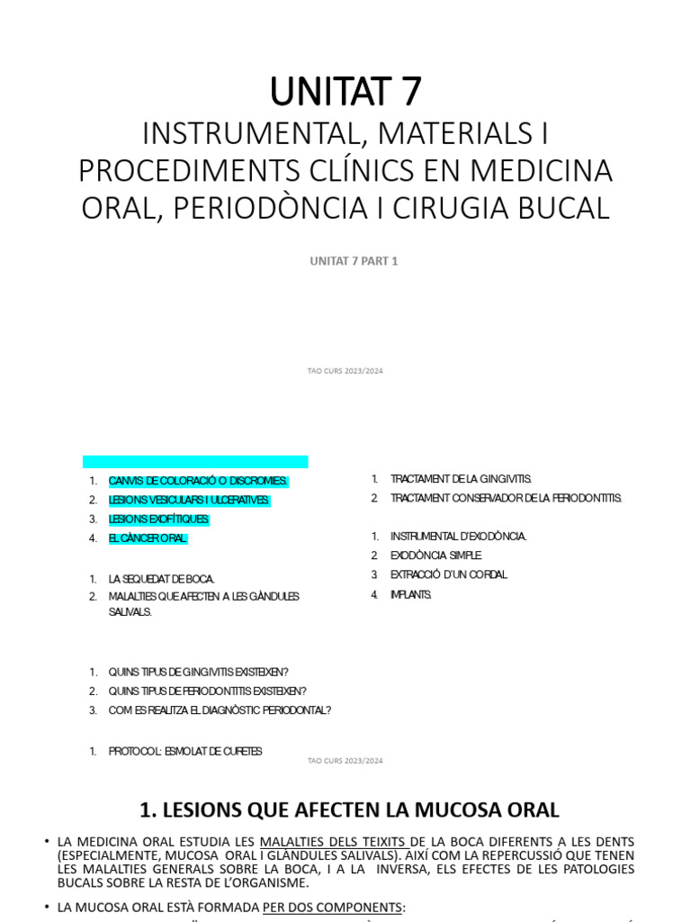 UD 7 TAO Part 1 | PDF