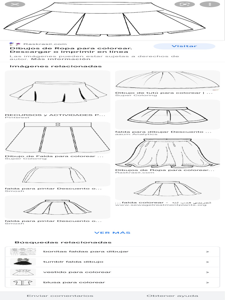 Pollera Anime para Pintar - Búsqueda de Google | PDF