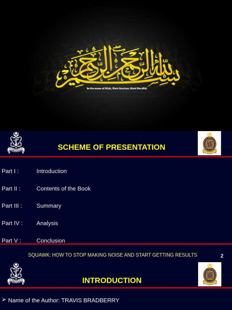 Book Review Presentatio | PDF