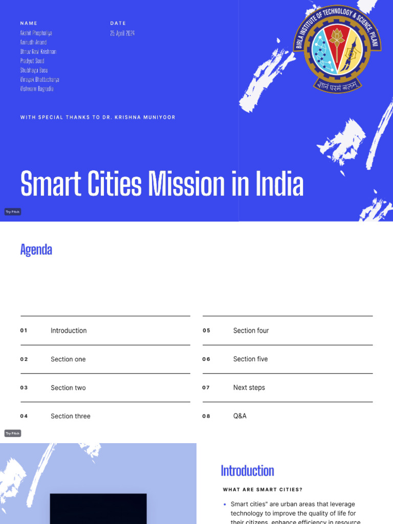 AI Smart Cities Mission in India | PDF