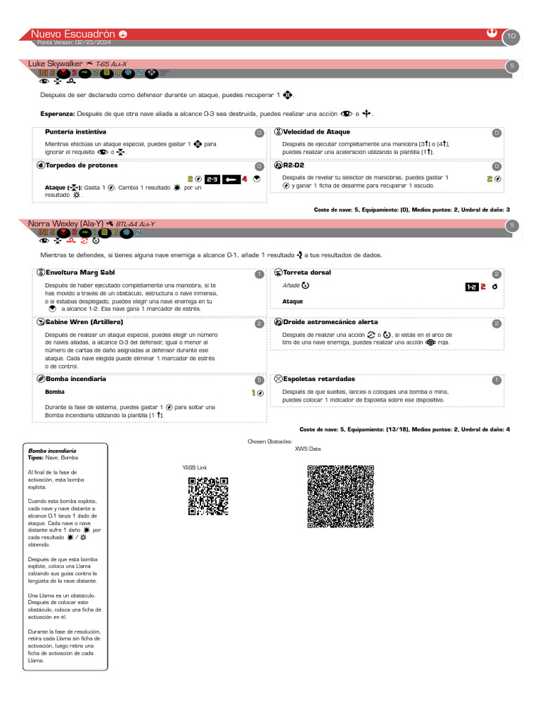 YASB - Nuevo Escuadrón | PDF