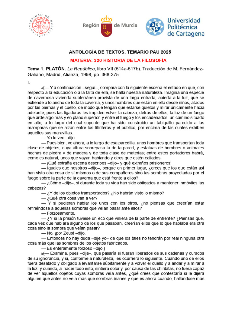 Textos PAU 2025 PDF