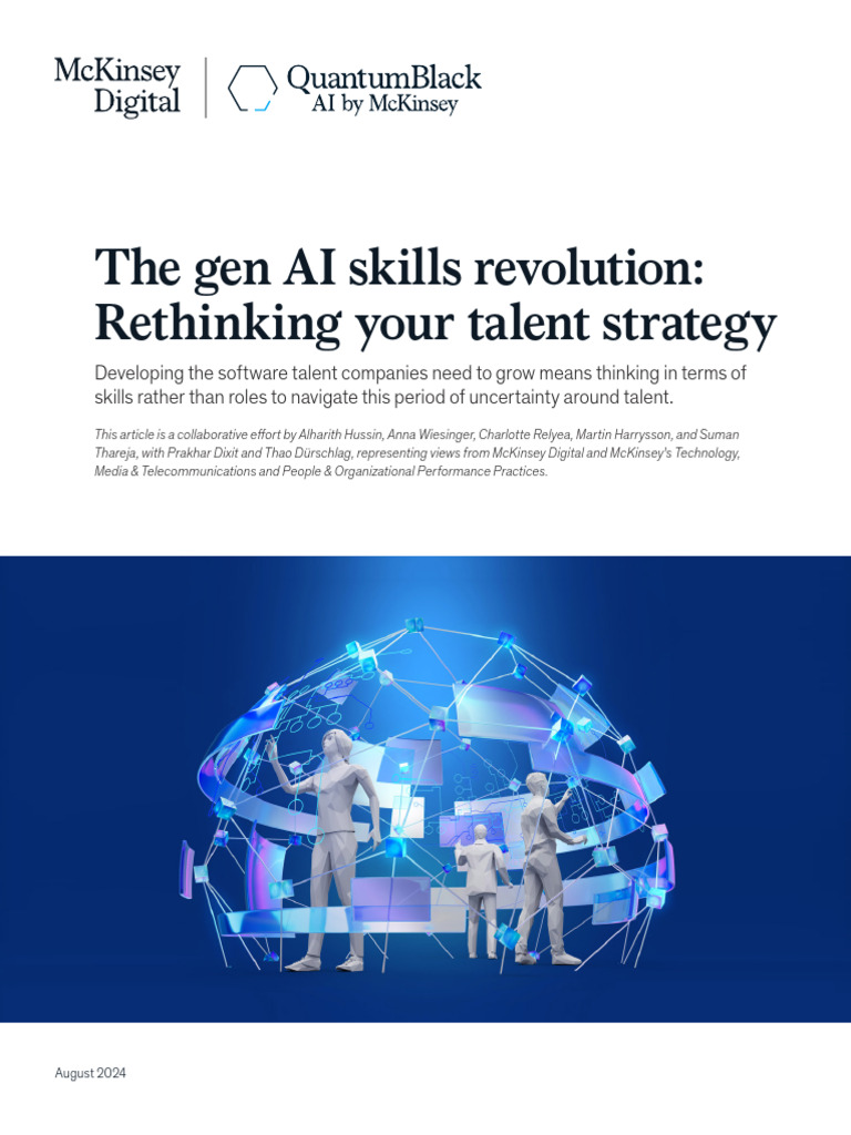 The Gen Ai Skills Revolution Rethinking Your Talent Strategy PDF