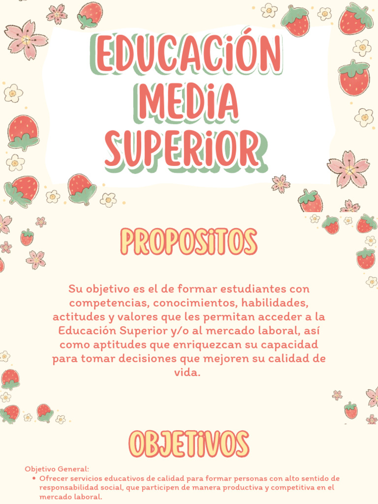 Informacion, Datos y Estadisticas Sobre La Educacion Media Superior en ...