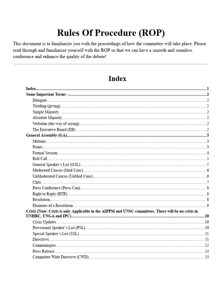 ROP_MUN | PDF