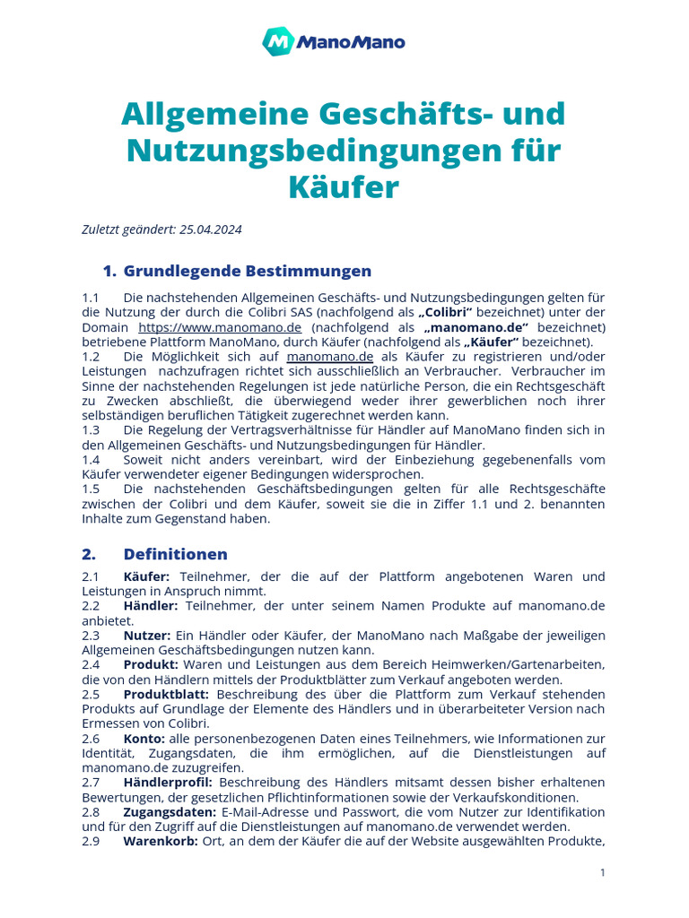 Allgemeine Geschäfts-Und N…