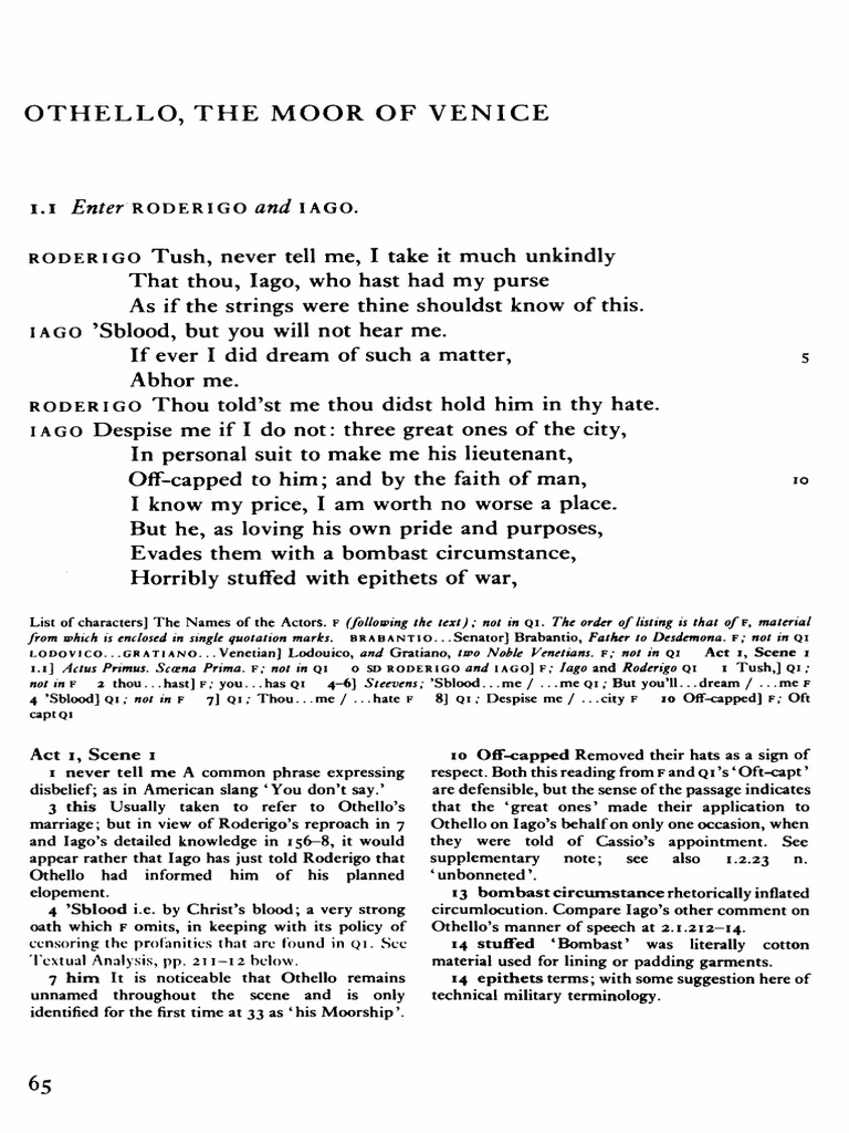 Othello | PDF