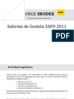 Informe de Gestión 2009-2011