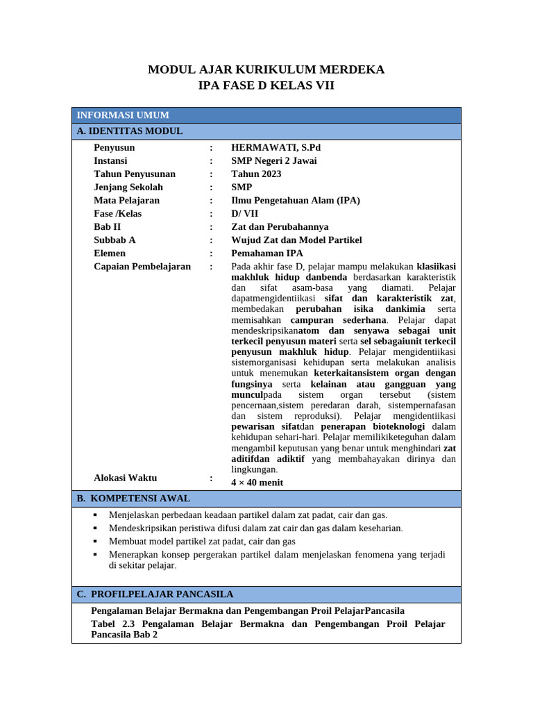 Ma Fase d7 Ipa Bab 2 | PDF