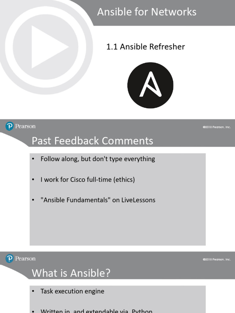 Ansible Networking Essentials Guide | PDF | Command Line Interface ...