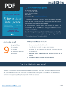 O Investidor Inteligente - Benjamin Graham