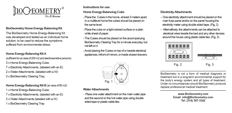 BG Homekit Insert (English) 4312-1 | PDF