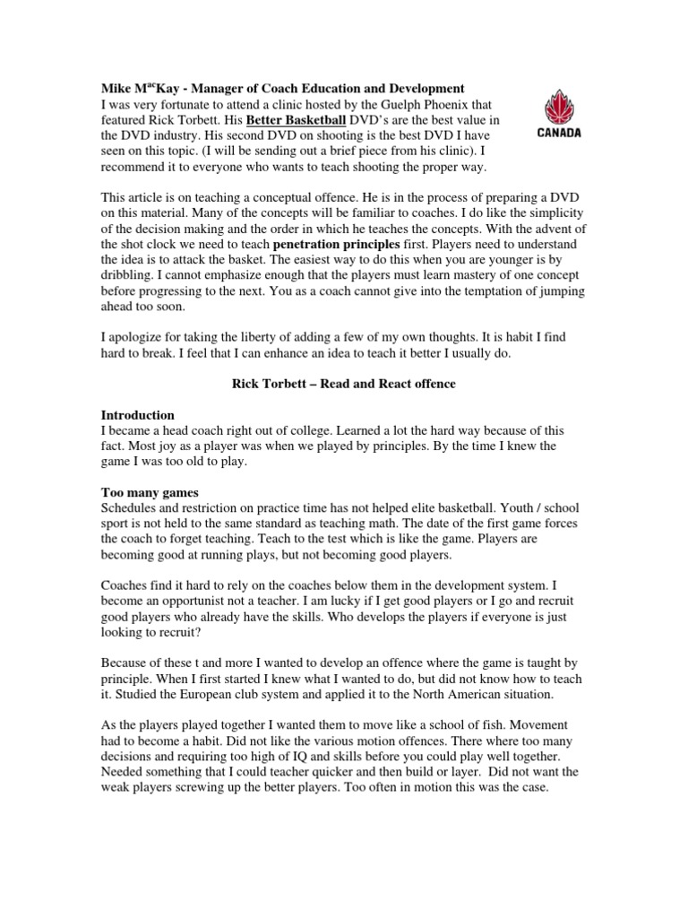 Triple Post Offense Tex Winter Pdf