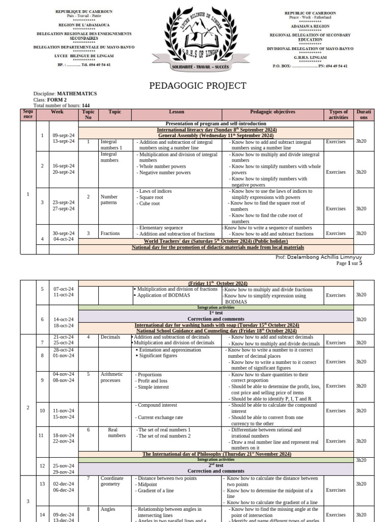 Grade 7 Maths Project Overview | PDF | Triangle | Circle