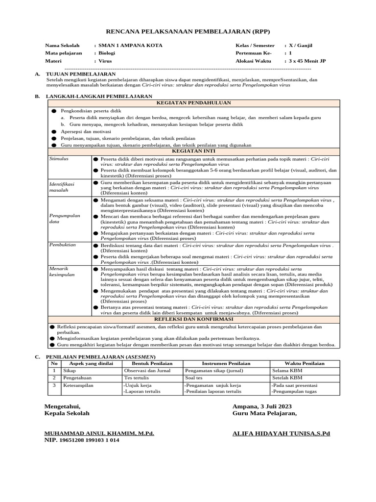 RPP 4-Virus | PDF