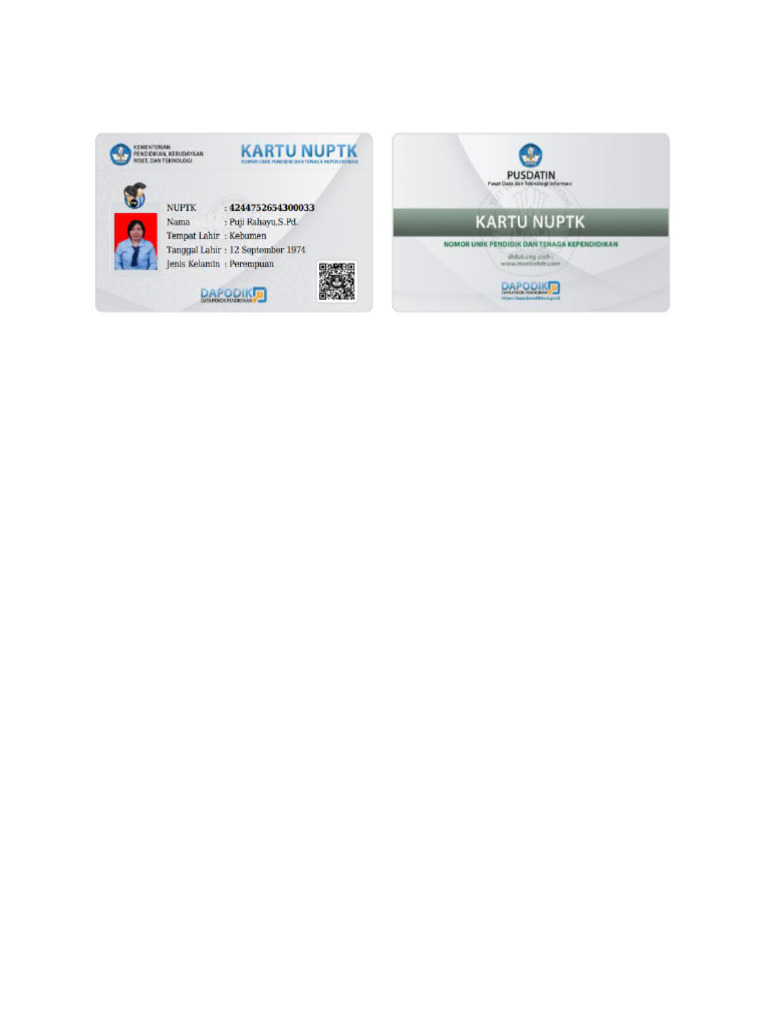 Kartu Nuptk Pdf