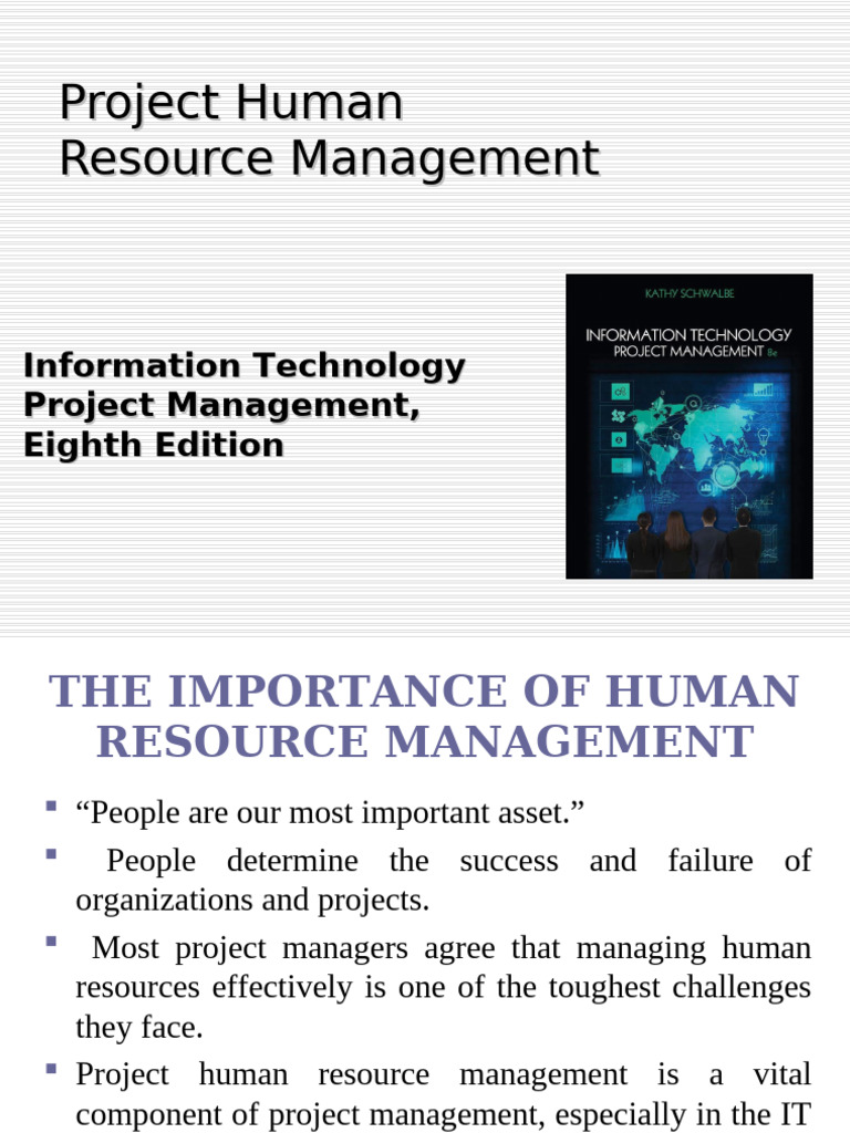Project Human Resource Management | PDF