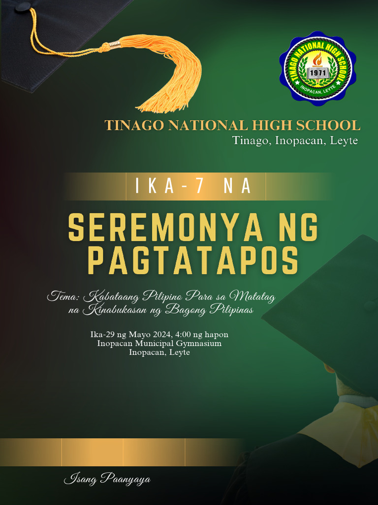 Graduation program pdf