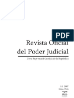 Revista Oficial Del Poder Judicial N7_2007