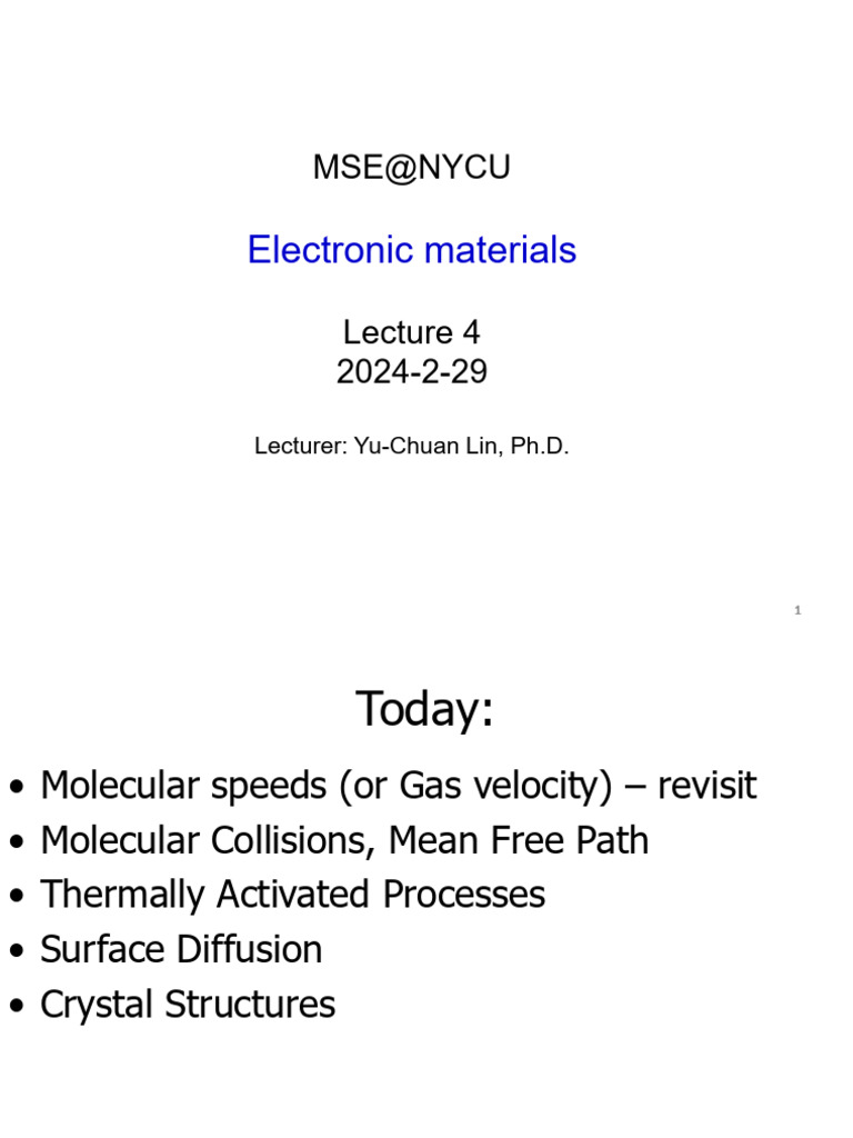 EM Lecture - 4 - 240229 - Student | PDF