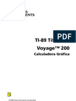 TI89 Voyage Guidebook Part1 ES