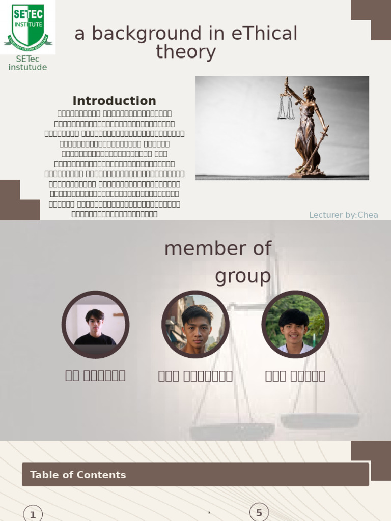 Ethics Presentation | PDF