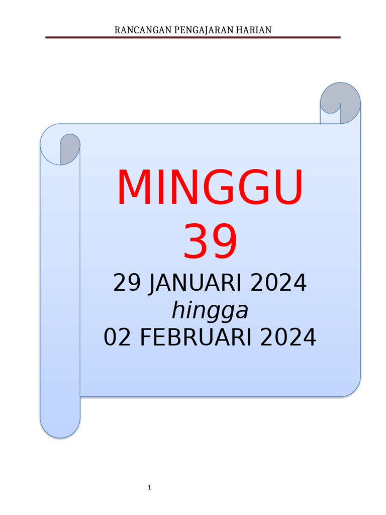 Contoh Tapak RPH | PDF