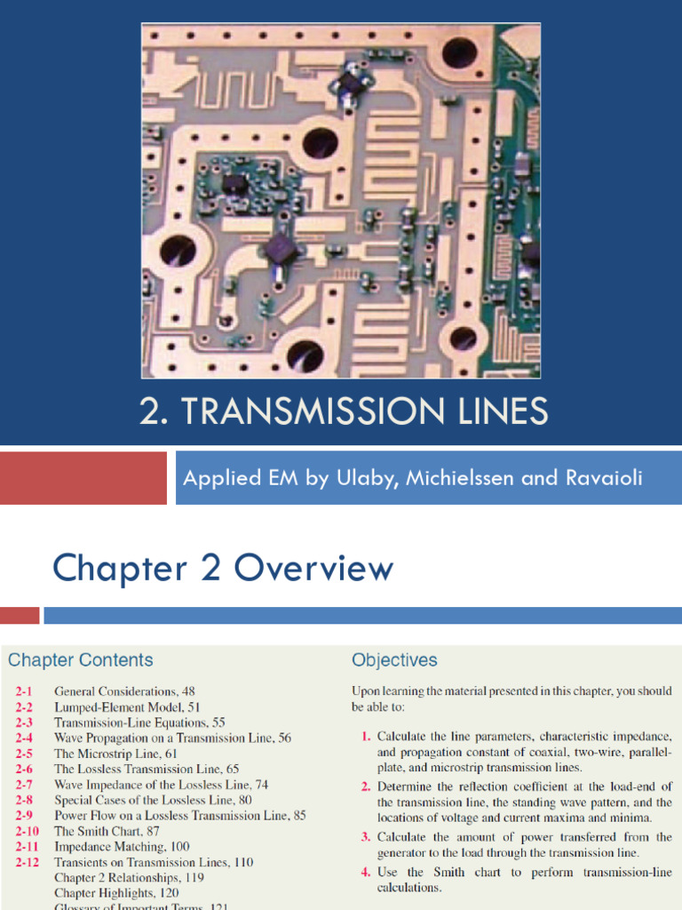 Transmission Lines Part 1 Pdf