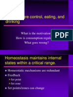 Temperature Control, Eating, and Drinking: What Is The Motivation? How Is Consumption Regulated? What Goes Wrong?