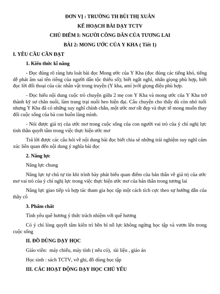 Bài 2 - TCTV L5 | PDF