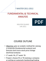 QCF MASTER 2011-2012: Fundamental & Technical Analysis Analysis