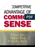 7189820 the Competitive Advantage of Common Sense Fergus O27Connel