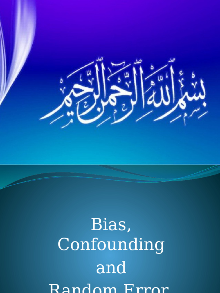 10 Confounding | PDF