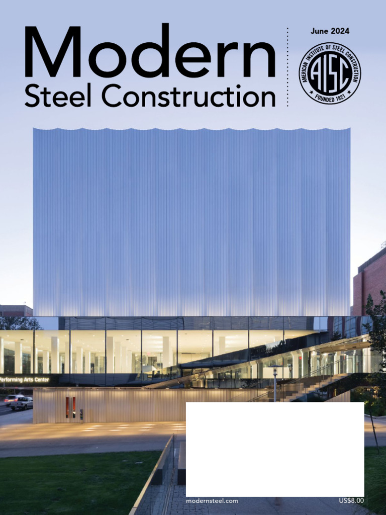 AISC Modern Steel Construction June 2024 | PDF | Bending | Stainless Steel