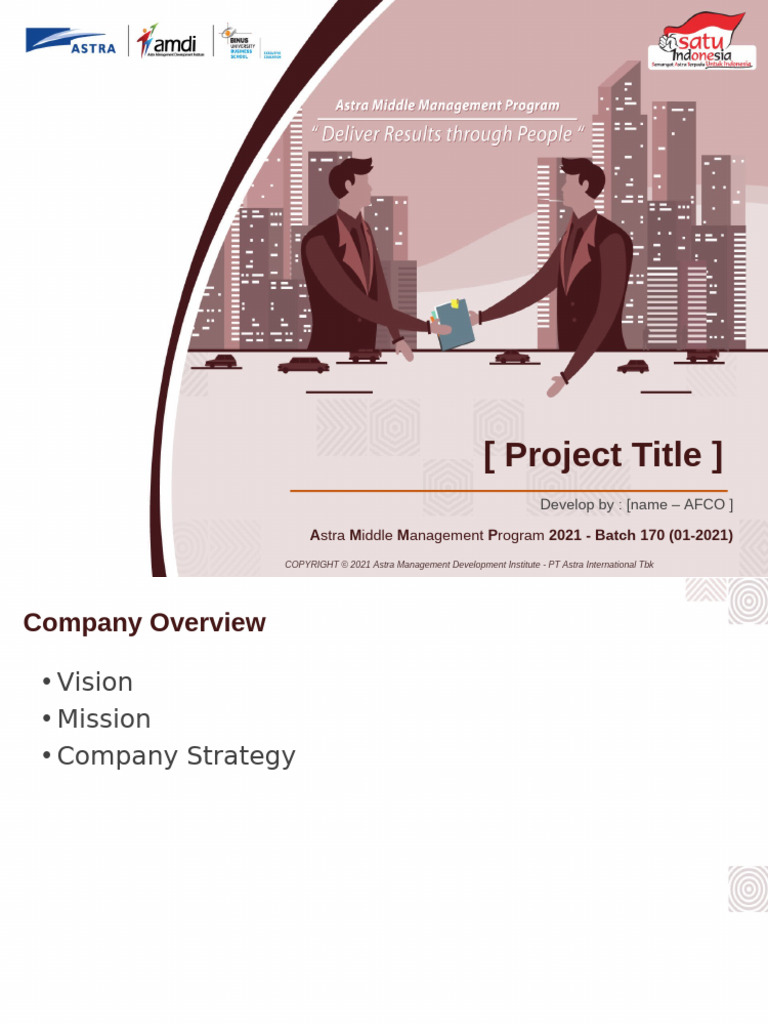 Template Final Project 2021 | PDF | Bisnis | Pengelolaan Keuangan & Uang