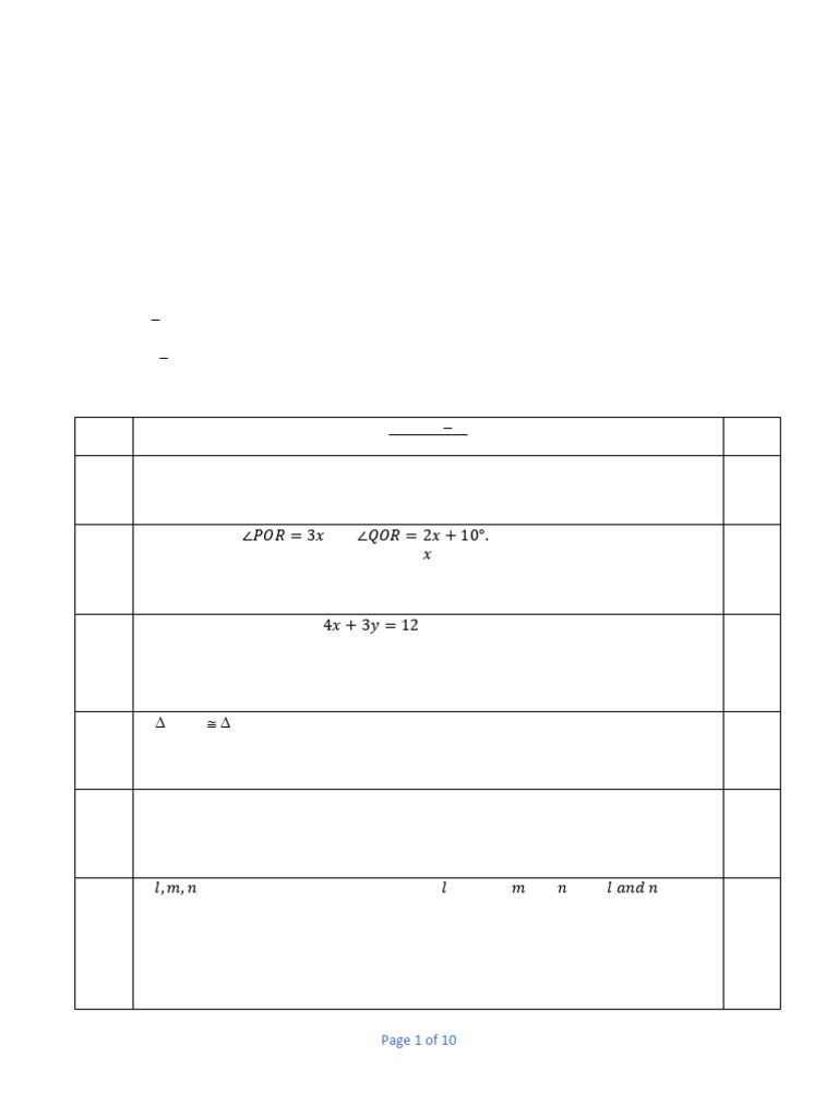Mathematics Set B2 IX-WT2-QP | PDF